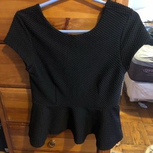 H&M back cut out top